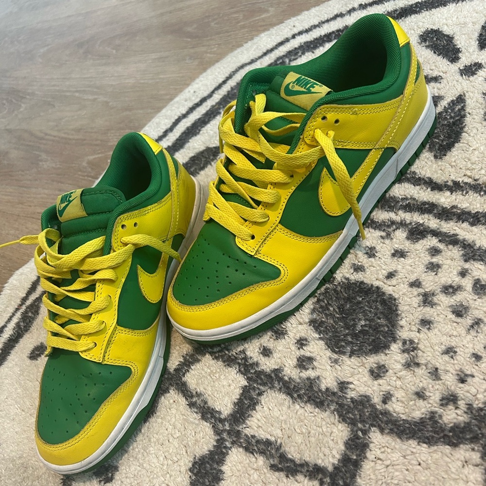 Nike dunk low ‘apple green and yellow strike’
